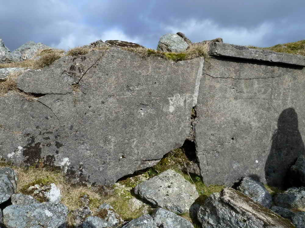 Bullet holes from American Rifles