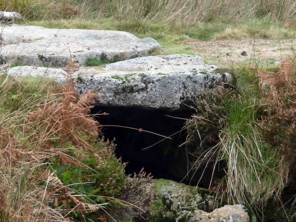 A more substantial bridge over the O Brook at SX654709