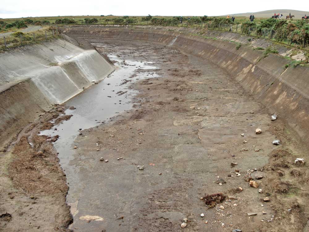 Looking towards the southern end, where we started